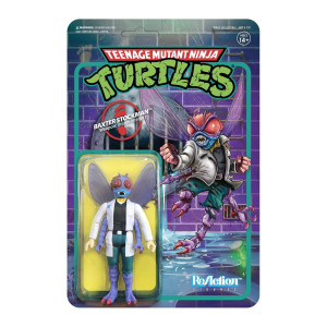 Super7 Teenage Mutant Ninja Turtles Baxter Stockman 375 In Reaction Figure