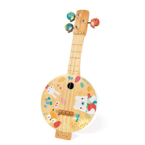 Janod Pure Banjo Childrens Musical Instrument Ages 3 J05160