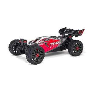 Arrma 18 Typhon 4X4 V3 3S Blx Brushless Buggy Rc Truck Rtr Transmitter And Receiver Included Batteries And Charger Required