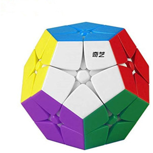 Liangcuber Qy Toys 2X2 Kilominx Stickerless Speed Cube 2X2 Megaminx Puzzle Cube Dodecahedron 12 Side Cubes