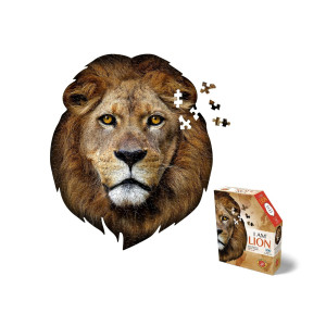 E11Even Llc Madd Capp Puzzles I Am Lion 300 Pieces Animal Shaped Jigsaw Puzzle 6016