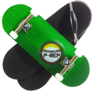 Prep Standard Complete Wooden Fingerboard Green 32Mm