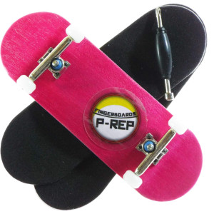 Prep Standard Complete Wooden Fingerboard Pink 32Mm