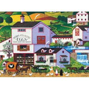 Buffalo Games Charles Wysocki Virginias Nest 1000 Piece Jigsaw Puzzle For Adults Challenging Puzzle Perfect For Game Night