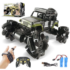 Remote Control Car 116 Drift Rc Cars 360 Rotating 4Wd 24Ghz Gesture Sensor Watch Monster Truck For Kids Stunt Climbing Car Re