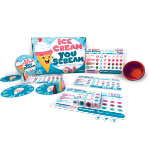 Uncorked Games Ice Cream You Scream The Family Game Of Dice Kids Game Night Party Game And Gift