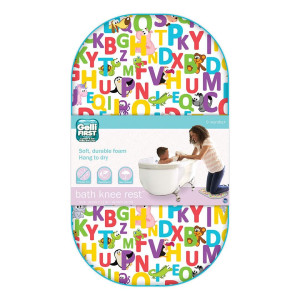 Tcg Toys Gelli Mat Neutral Fun Alphabet Bathtub Knee Rest Provides Cushion For Your Knees While Bathing Your Little One Bri