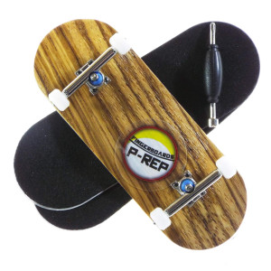 Prep Standard Complete Wooden Fingerboard Zebra 34Mm