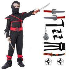 Xplanet Ninja Halloween Costume For Boys With Included Accessories For Child Dress Up Best Gifts