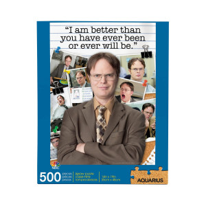 Aquarius The Office Dwight Schrute Puzzle 500 Piece Jigsaw Puzzle Officially Licensed The Office Merchandise Collectibles