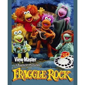 Fraggle Rock Viewmaster 3 Reels 21 3D Images