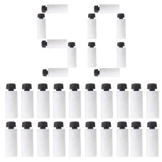 Worker 50Pcs Stefan 36Mm Short Darts For Modified Nerf Toy Color White Black