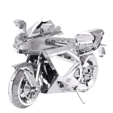 Piececool 3D Metal Puzzles For Adults Diy 3D Motorcycle Model Kits Brain Teaser Puzzles For Teen Students Men Craft Kits Toys