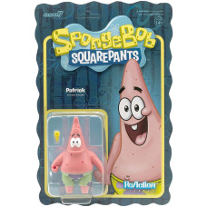 Super7 Spongebob Squarepants Patrick 375 In Reaction Figure