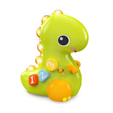 Bright Starts Go Go Dino Crawl Count Activity Toy For Infants Rolls Lights Up Plays Music And More Ages 6 Months