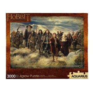 Aquarius The Hobbit Puzzle 3000 Piece Jigsaw Puzzle Glare Free Precision Fit Officially Licensed The Hobbit Merchandise