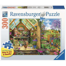 Ravensburger Gardeners Getaway Large Format Jigsaw Puzzle 300 Pieces Designed For Adults Every Piece Is Unique Softclic