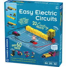 Thames Kosmos Easy Electric Circuits Stem Kit Essential Circuitry Set 15 Experiments 5 Motorized Models Electricity Cu