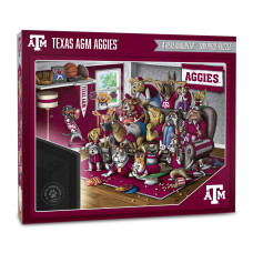 Youthefan Ncaa Texas Am Aggies Purebred Fans 500Pc Puzzle A Real Nailbiter