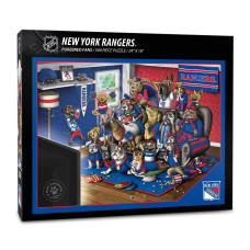 Youthefan Purebred Fans New York Rangers Youthefan Nhl Upc Purebred Fans A Real Nailbiter 500 Piece Puzzle Team Colors Piece U