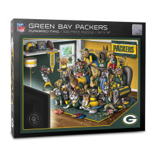 Youthefan Unisex Adult Nfl A Nailbiter Purebred Fans 500Pc Puzzle A Real Nailbiter Team Colors 500 Piece Us