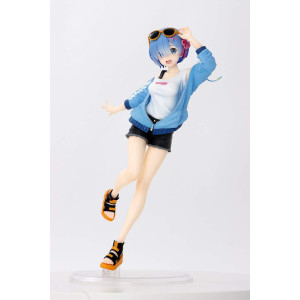 Taito Rezero Rem Sporty Summer Prize Figure Multiple Colors T83523