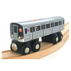 Muni Pals Munipals Mp01110F Wooden Subway F Train Nyc Mta Sixth Avenue Local R160 Car