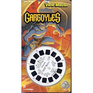 Gargoyles Tv Series 3D Viewmaster 3 Reel Set 21 Images