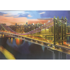 1000Piece Steve Kaufman Collectionbrooklyn Bridge