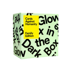 Cards Against Humanity Family Edition Glow In The Dark Box 300Card Expansion