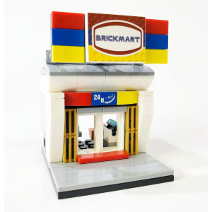 Brick Loot Exclusive Mini City Brickmart Brick Toy Store Custom Designed Model Compatible With Lego And Other Major Brick Br