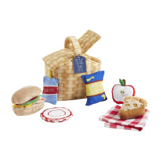 Mud Pie Childrens Picnic Time Plush Set