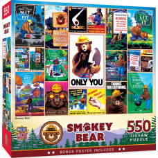 Masterpieces 550 Piece Jigsaw Puzzle For Adults Family Or Kids Smokey Bear 18X24