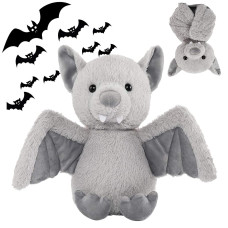 Cuddly 11 Inch Plush Bat Stuffed Animal Halloween Stuffed Animal Plush Toys Plush Animal Doll Bedtime Toys Birthday Xmas Furry G