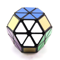 Yealvin Hydrangea Magic Cube Black 8Axis Octahedron Cube Creative Puzzle Cube Brain Teasers Puzzle Toys