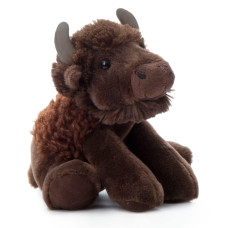 The Petting Zoo Floppy Bison Stuffed Animal Plushie Gifts For Kids Wild Onez Wildlife Animals Bison Plush Toy 9 Inches