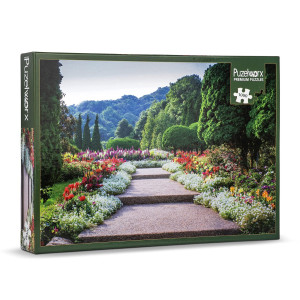 Puzelworx 1000 Piece Jigsaw Puzzle Educational Puzzle Family Game Gift For Adults And Kids Garden Path