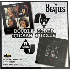 The Beatles Let It Be Double Sided Album Art Jigsaw Puzzle