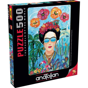 Anatolian Puzzle Frida 500 Piece Jigsaw Puzzle 3624 Multicolor