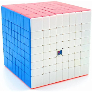 Bokefenuo Moyu Meilong 8X8 Speed Cube 70Mm Toys For Kids Stickerless Mofang Jiaoshi Magic Puzzle Cube