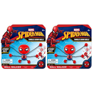 Jaru Spiderman Stretchy Windowcrawler 2 Units Wallclimber And Window Walkerrolling Sticky Toys Marvel Avengers Superhe