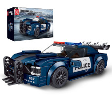 Mould King 27002 Mini Barricade Police Car Building Kits Moc Building Blocks Set To Build Gift For Kidsadult Collections Enth