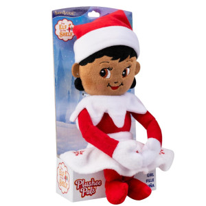 The Elf On The Shelf Plushee Pals 17Inch Scout Elf Plush Toys Huggable And Lovable Brown Eyed Girl Stuffed Elf Plush