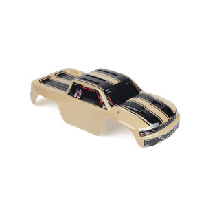 Summitlink Custom Body Sand Color Racing Stripes Compatible For 110 Scale Rc Car Or Truck Truck Not Included Stss01