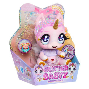 Mga Entertainment Glitter Babyz Jewels Daydreamer Unicorn Baby Doll With Magical Color Changes Lavender Glitter Hair Magic