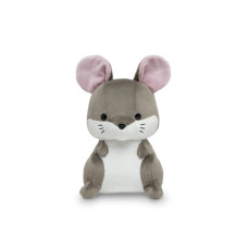 Bellzi Mouse Stuffed Animal Soft Cute Stuffed Mouse Gray Plush Toy Plushies And Gifts For All Ages Kids Babies Toddlers