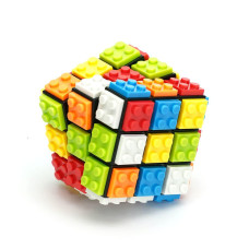 3X3 Speed Cube 3X3X3 Magic Speed Cube Puzzles Black Sturdy And Smooth Speed Cube Puzzles Toy For Children And Adults