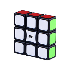 1X3X3 Speed Cube Qiyi Toys Magic Speed Cube Puzzles Black