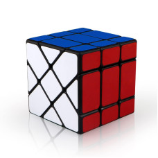 Amaza 3X3 Speed Cube Yj Toys Dysmorphism 3X3X3 Fisher Cube 3X3X3 Magic Speed Cube Puzzles Black Sturdy And Smooth Speed Cube Puz