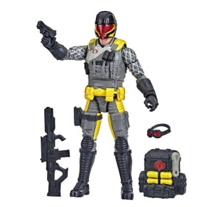 G.I. Joe 6" Snake Viper Figure with Accessories - Grey/Black